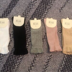 Assorted Color Baby Knee Socks